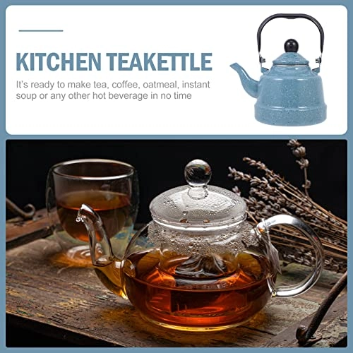 Enamel Tea Kettle - Enamel