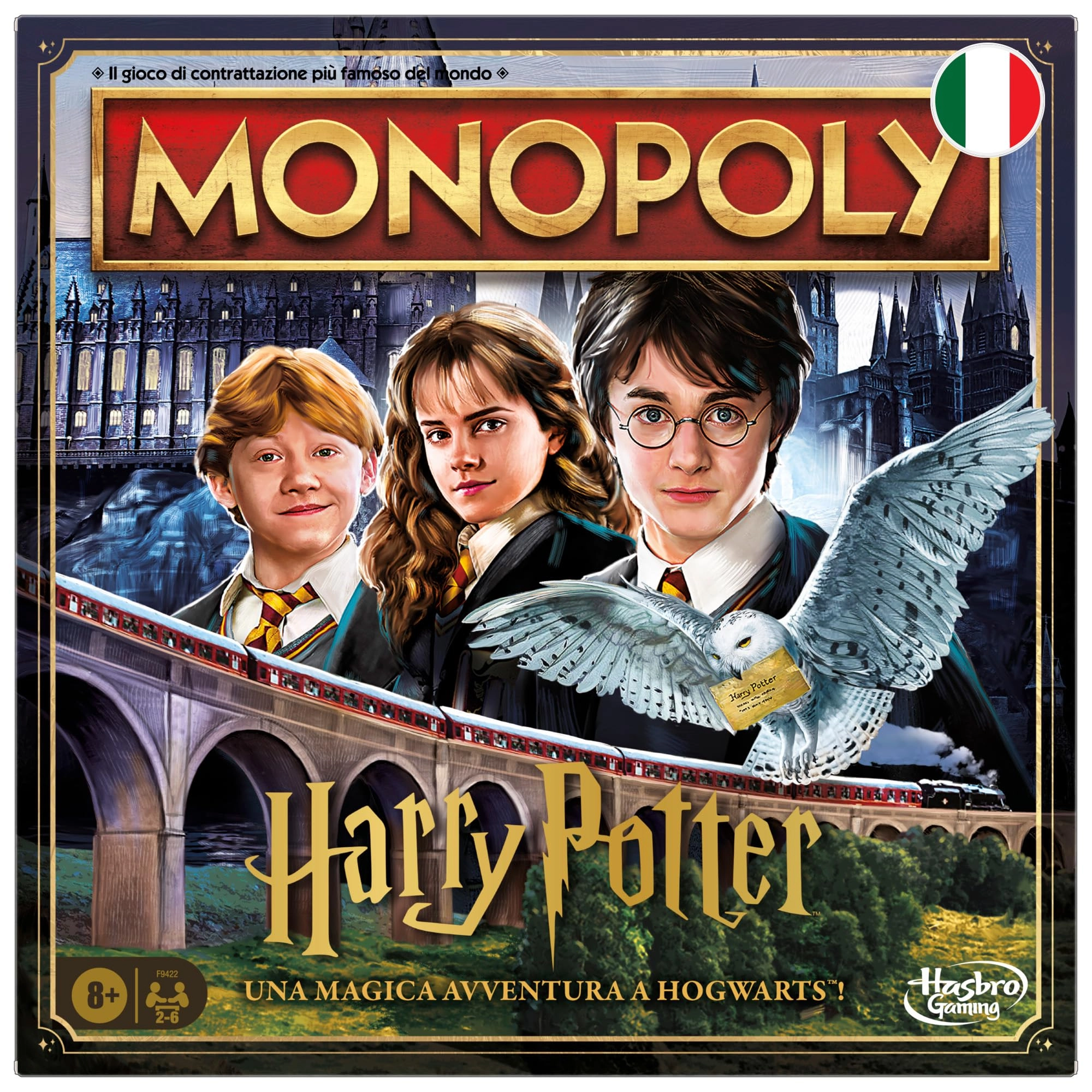 Hasbro Monopoly: Harry Potter Edition (Italian)