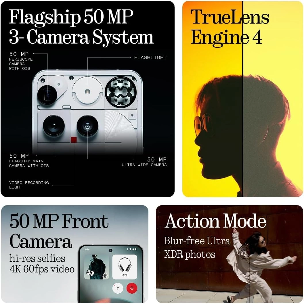Phone 3 - 12GB 256GB + Ear(a) Earbuds