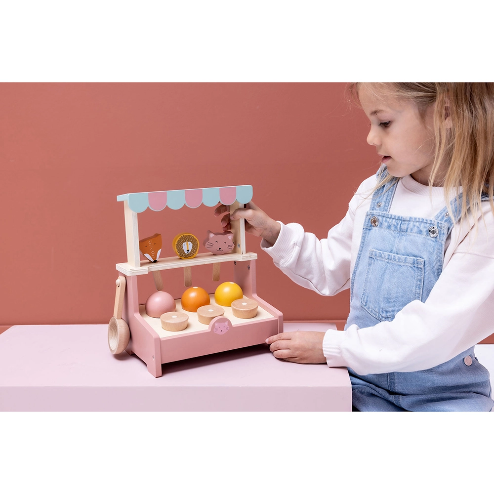 Wooden Ice Cream Shop - Suitable for 3 years & above