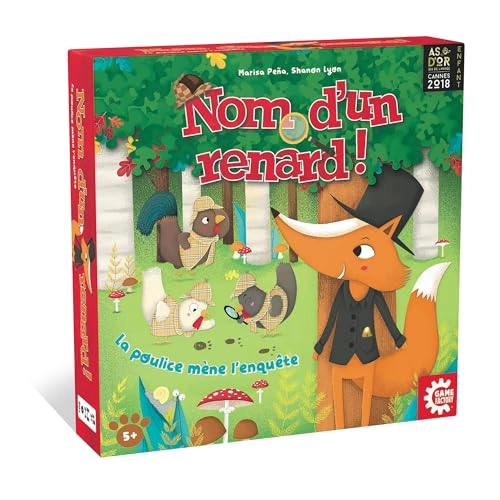 Nom d'un Renard: la poulice mène l'enquête - Jeu coopératif (French)