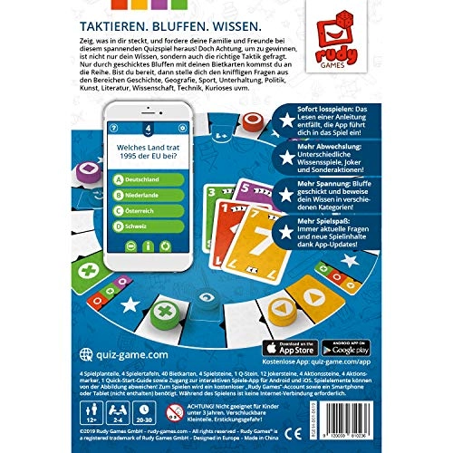 Quiz it - Interactive Quiz Game with App (German)