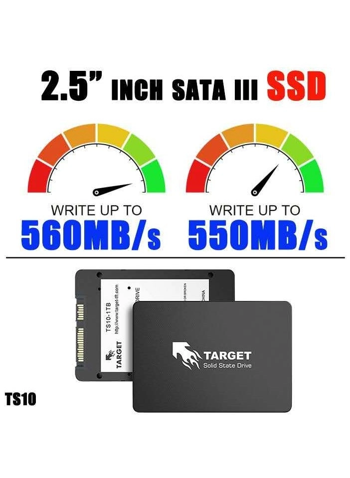 SATA III Solid State Drive - 1000 gigabyte 2.5"
