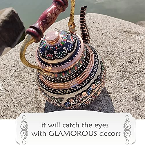 Turkish TeaPot - Copper 1.5 Liters