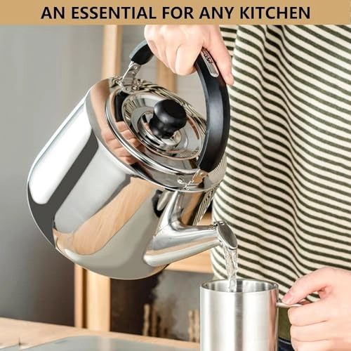 Stovetop Induction Whistling Kettle - 5L