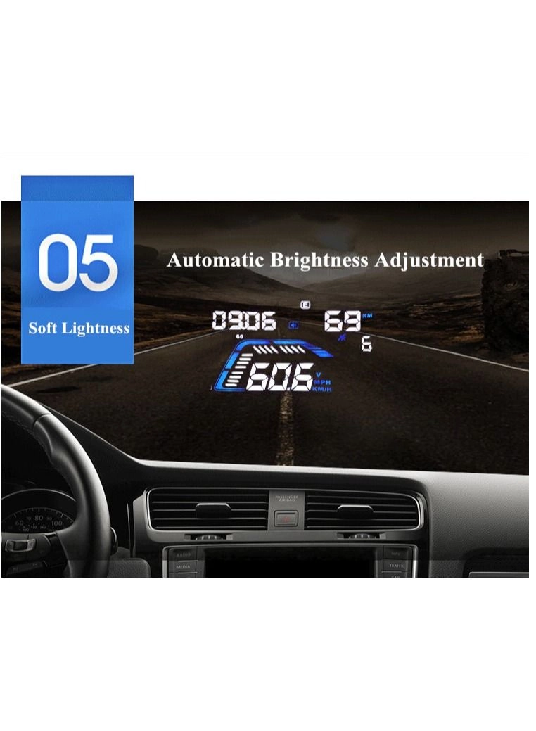 Head Up Display (HUD) Vehicle Speed Meter
