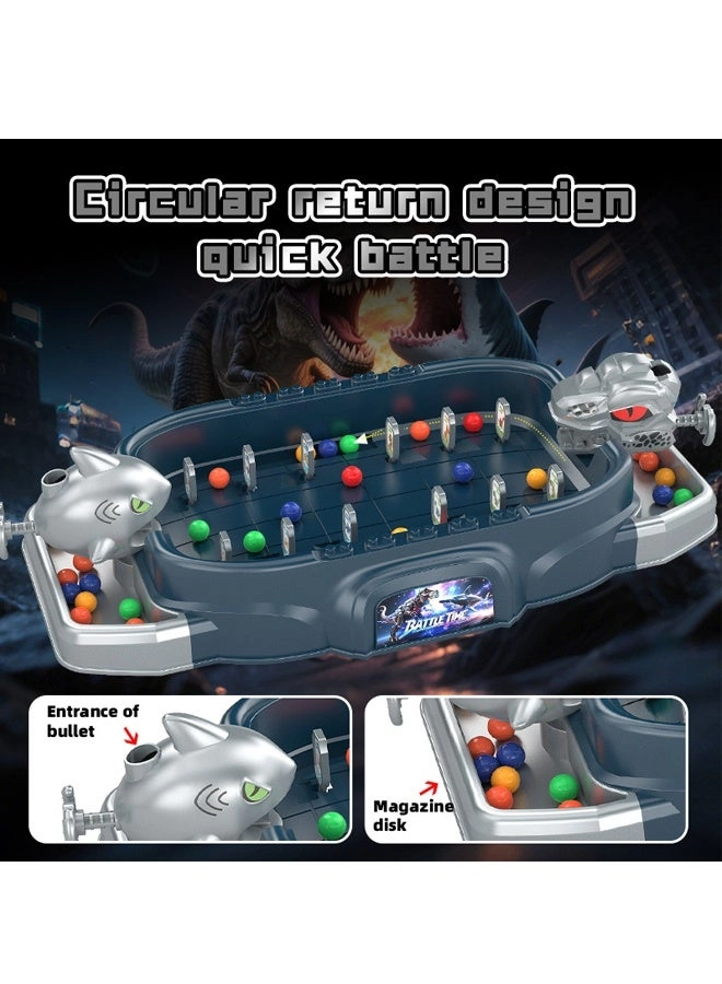 Dinosaur vs Shark Battle Plate