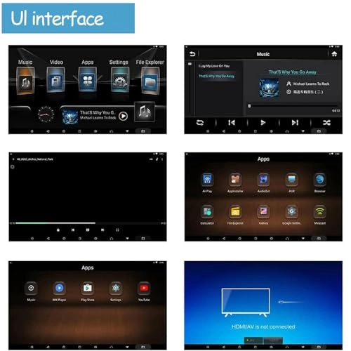 Car Headrest Video Player - 10 Inch