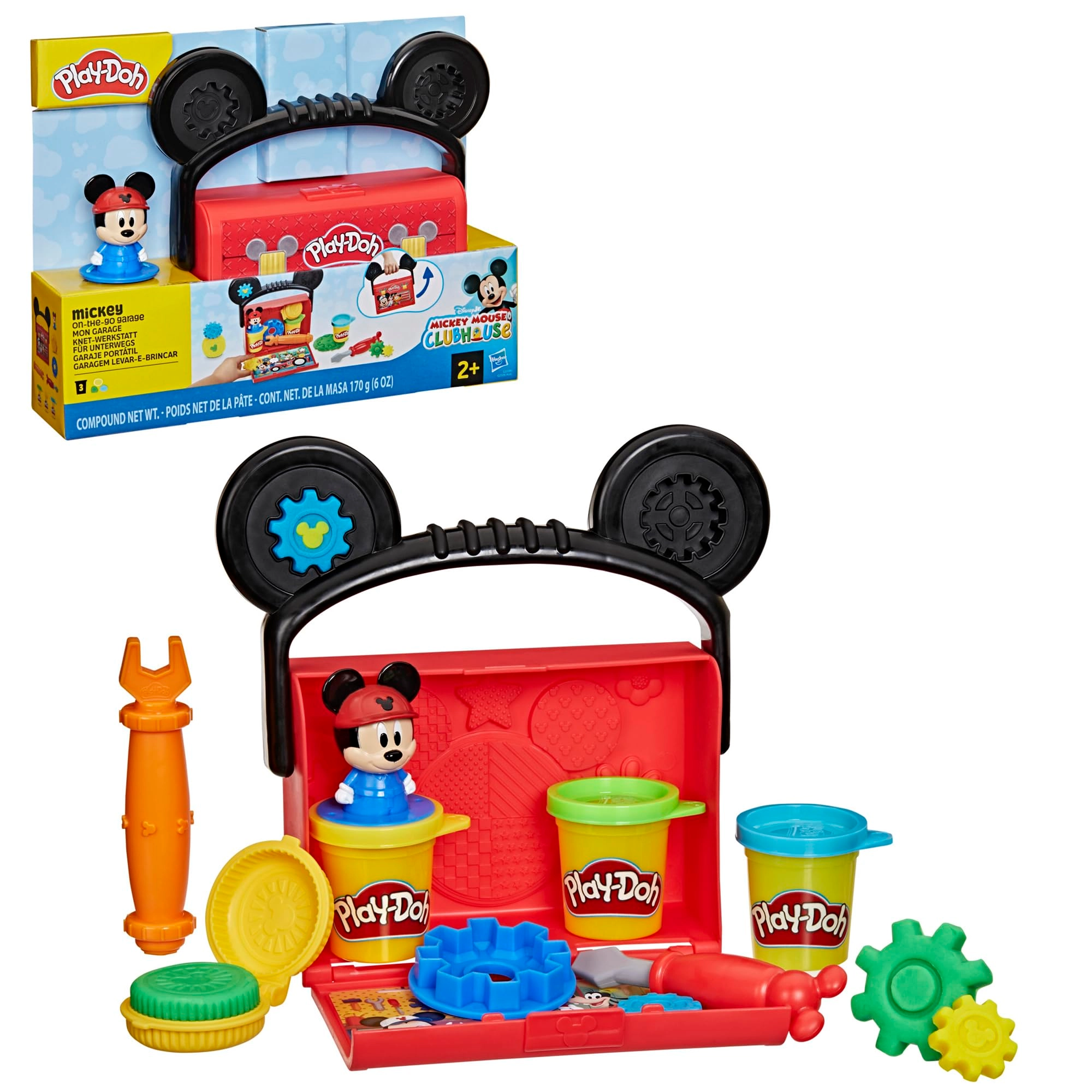 Hasbro, Inc. Mickey Mouse On-The-Go Garage Playset - 2+ years