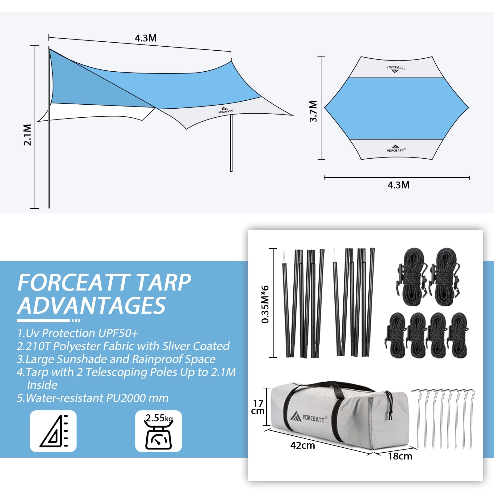 Tarp - 12x14 ft