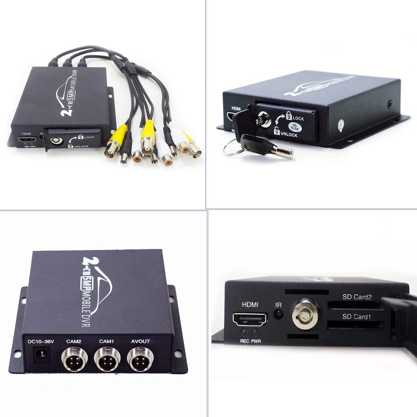 Mobile DVR Mini - 2 Channel