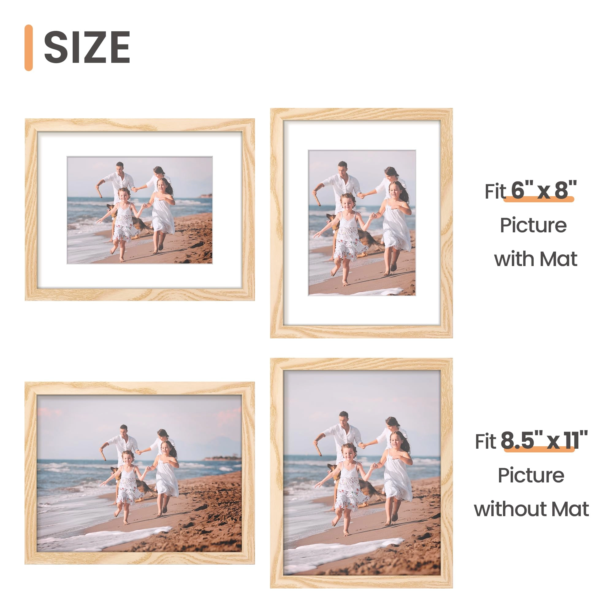 Picture Frame - 8.5x11 1 Count