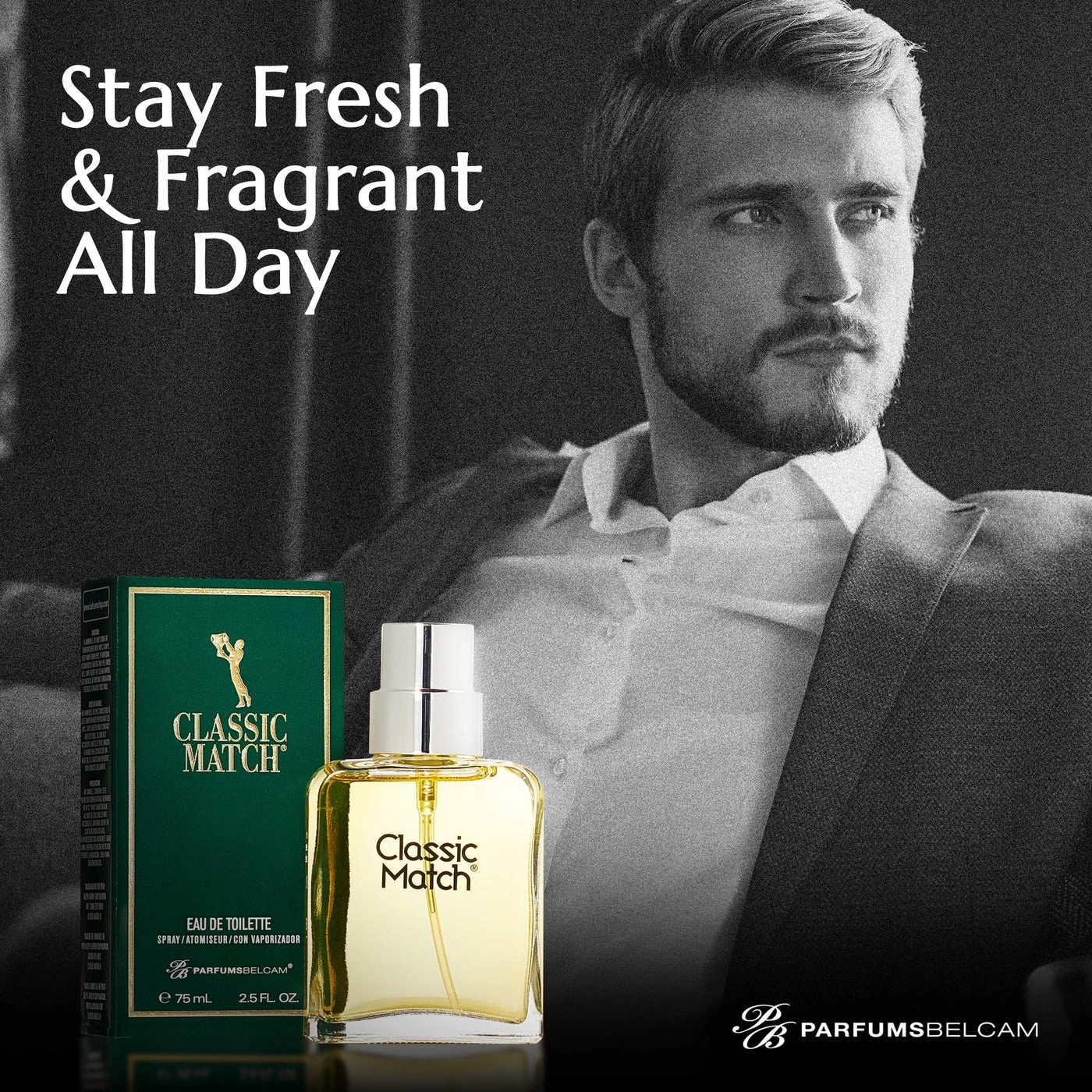 Classic Match Green - Eau de Toilette 2.5 Fl Oz