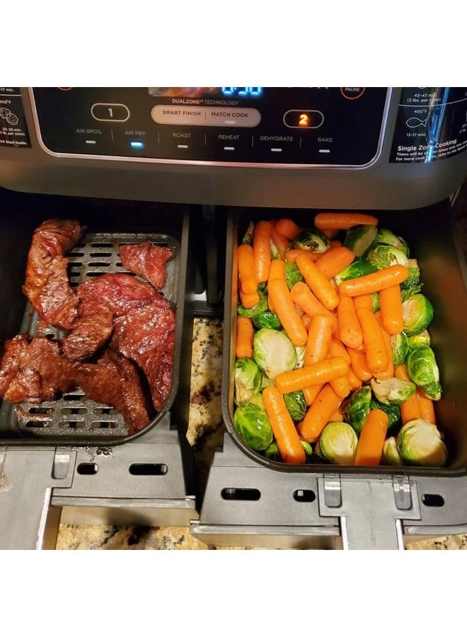 Air Fryer Accessory Set - Food Grade Material 1 x cooking basket and 1 x crisper plate