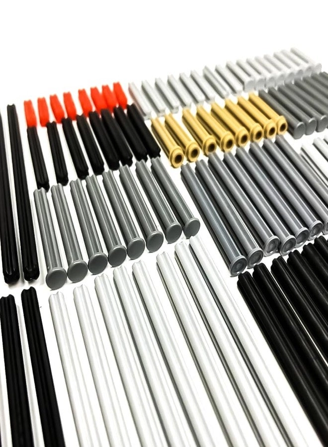 TZBTSTEAM Axle Rods Assortment Pack - Plastic 120 Pieces