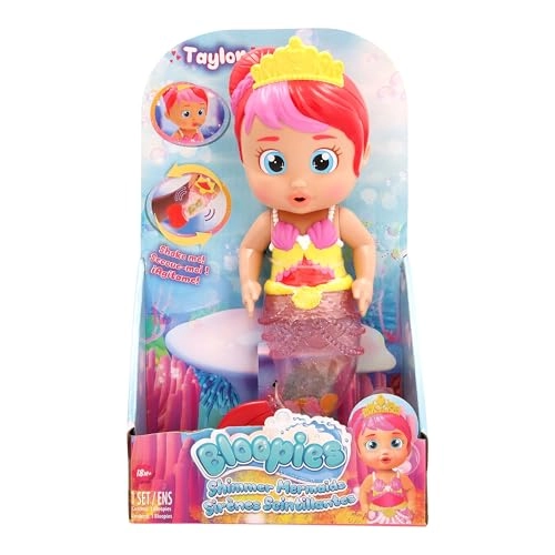 Shimmer Mermaids Taylor - Collectible Bath and Water Toy 18M+