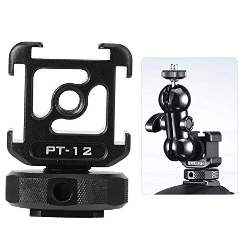 Hot Shoe Adapter Base - Three Heads aluminium alloy