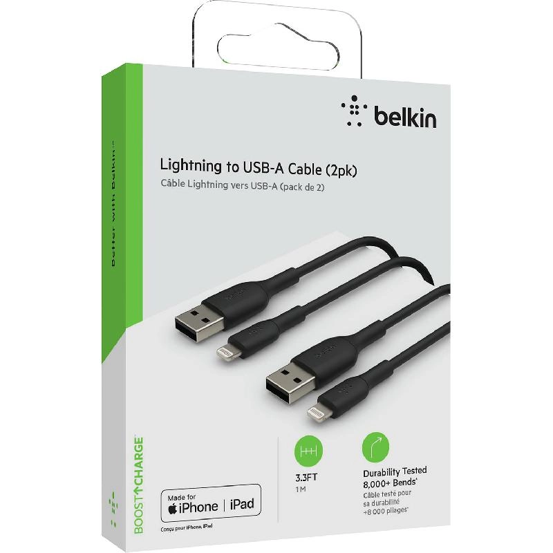 Lightning to USB Smartphone Sync Cable - Lightning to USB 1m