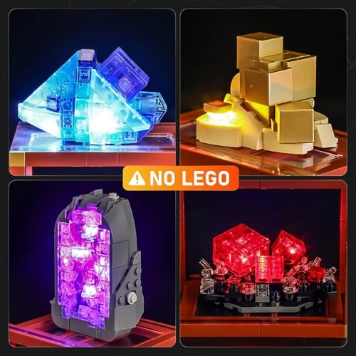 LED Light for LEGO-21362 Mineral Collection