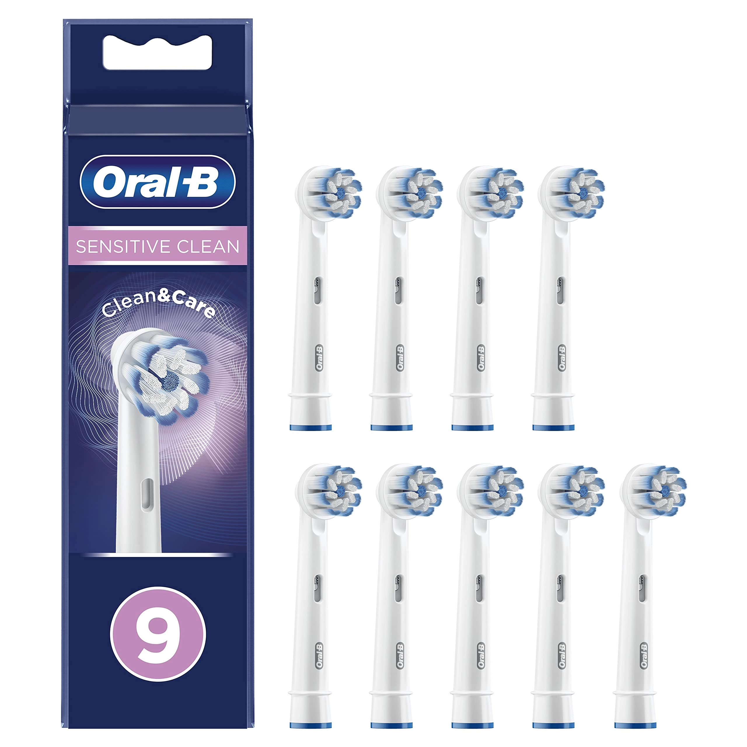 Sensitive Clean - Pack of 8 Extra Soft Bristles