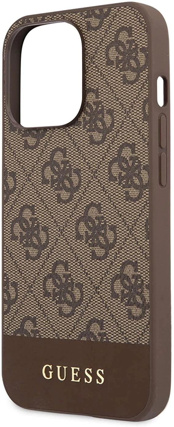 GUHCP13XPSASBBL PU Saffiano Leather Case for iPhone 13 Pro Max