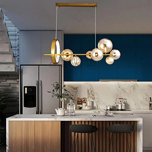 Edison Lamp Shade - G9 Electroplating bronze and amber