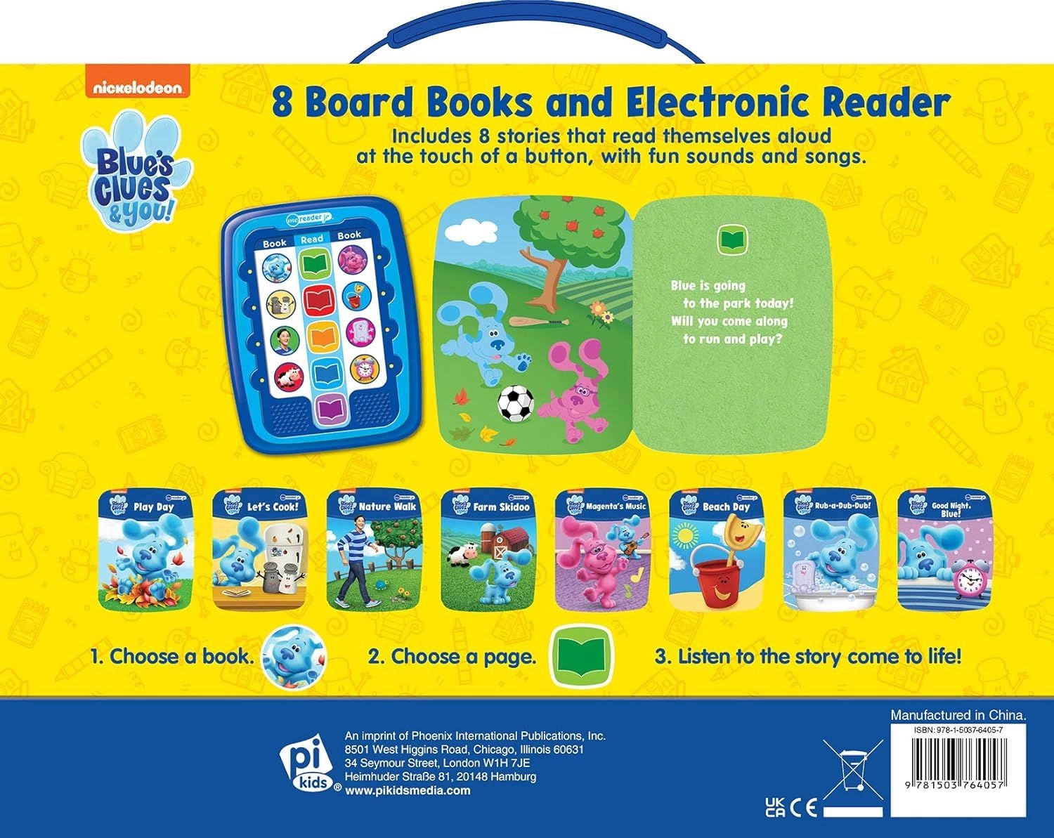 Nick Jr. Multi Property Count and Play Sound Book - 18 months+