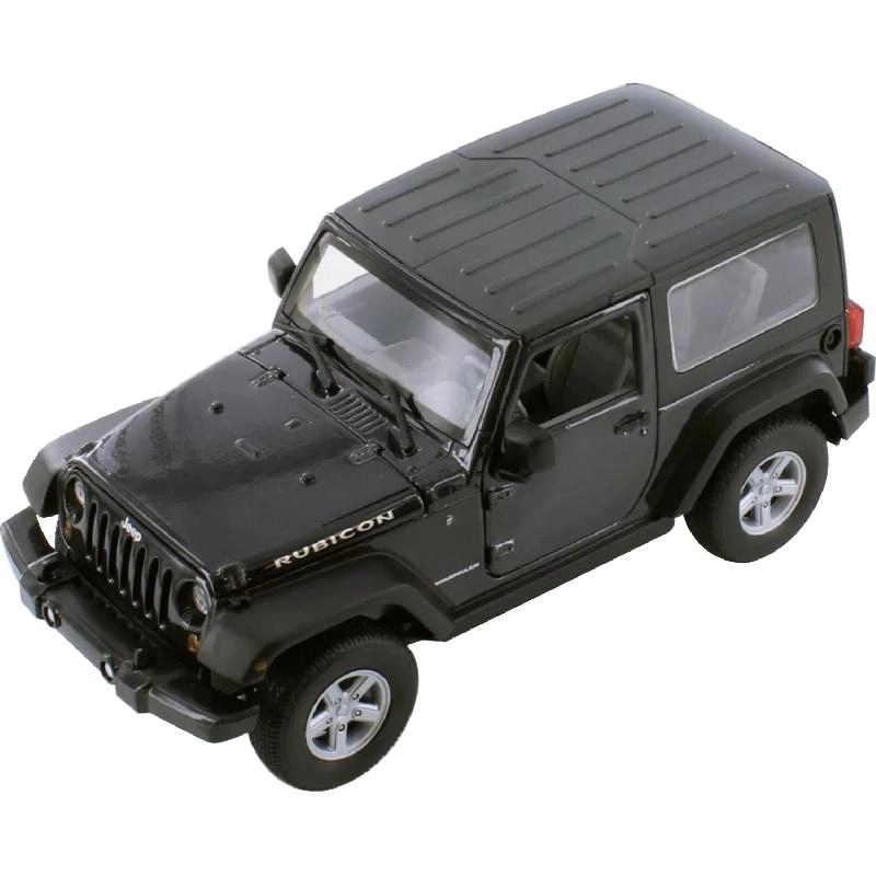 Welly Wrangler Rubicon - Red/Black Die-cast