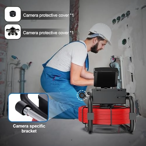 Tube Inspection Camera - 4.3 Inch 50M 16GB