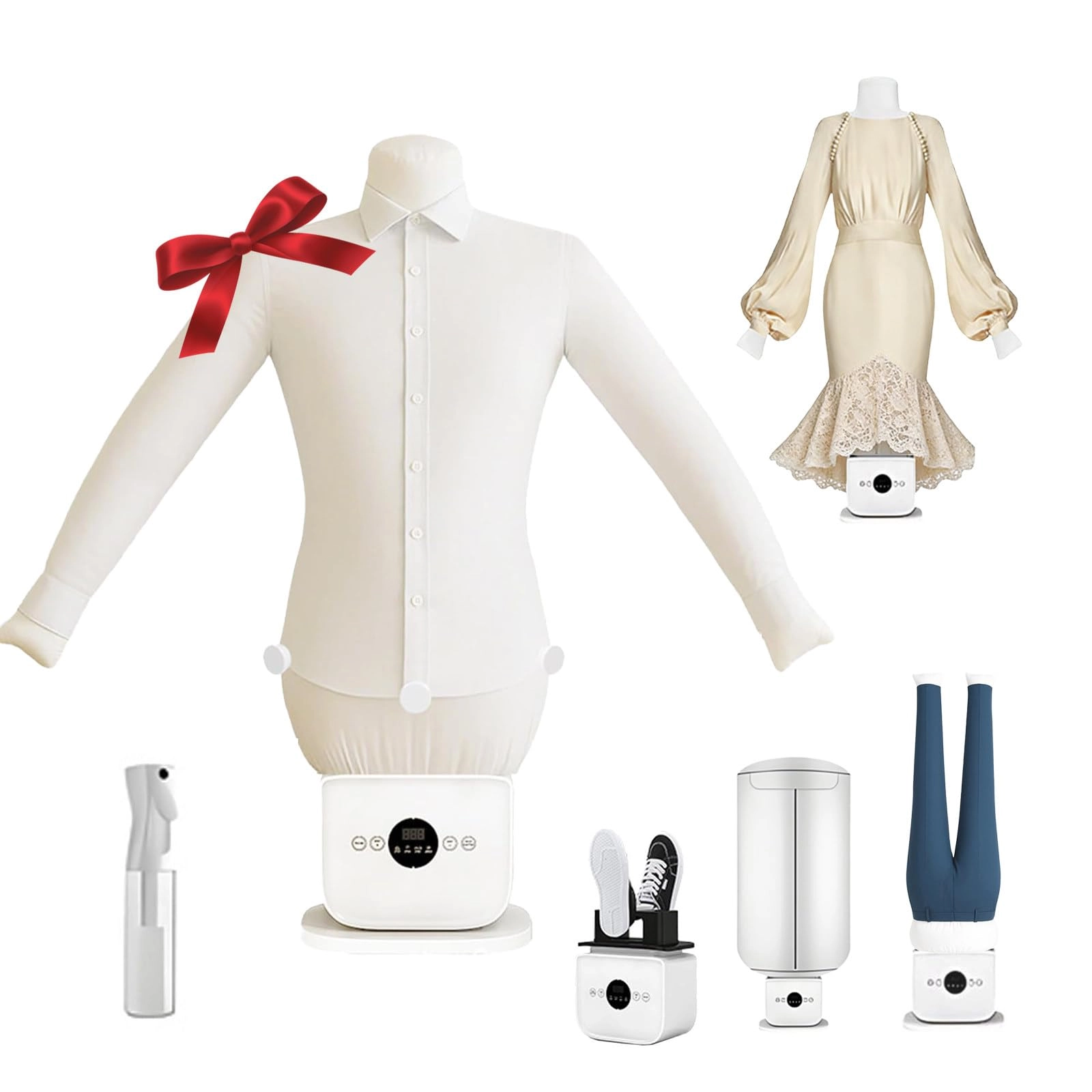 Automatic Ironing Machine - 360° Ironing Portable Steam