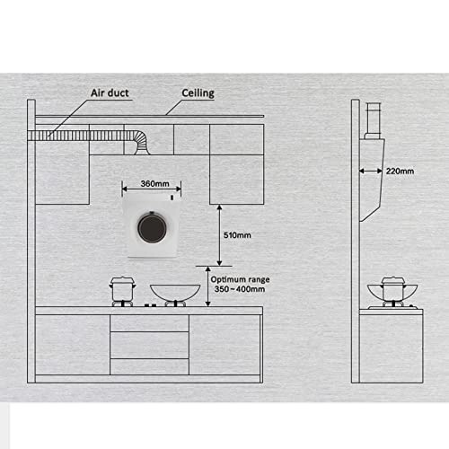 Range hood - 39±1m³/min