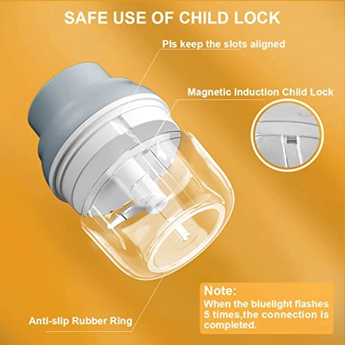 mini garlic chopper - 100ML 45 watts