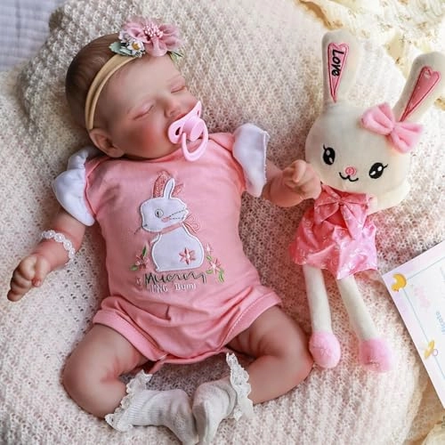 Rosalie Reborn Baby Doll - 20 Inch Full Silicone Vinyl Ages 3+