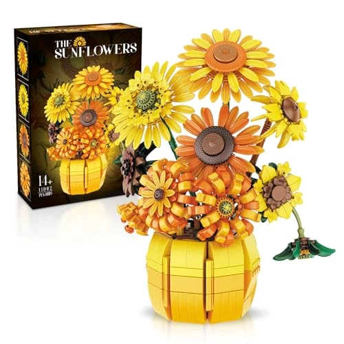 Sunflower Building Sets - Botanical Collection Van Gogh