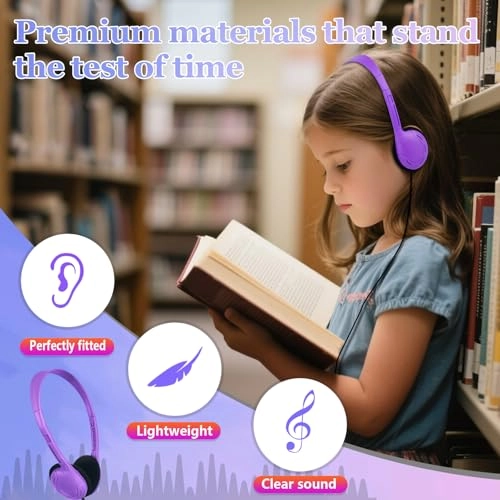USB Type C Kids Wired Headphone 10 Pack
