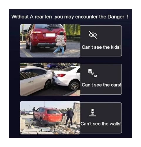 Rear View Camera - Night Vision Wired or Wireless 1280*720P