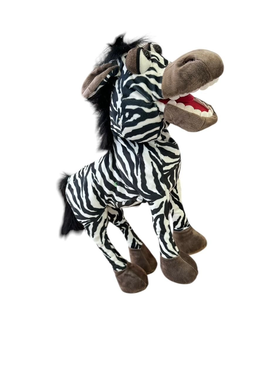 Zebra Horse Living Hand Puppet