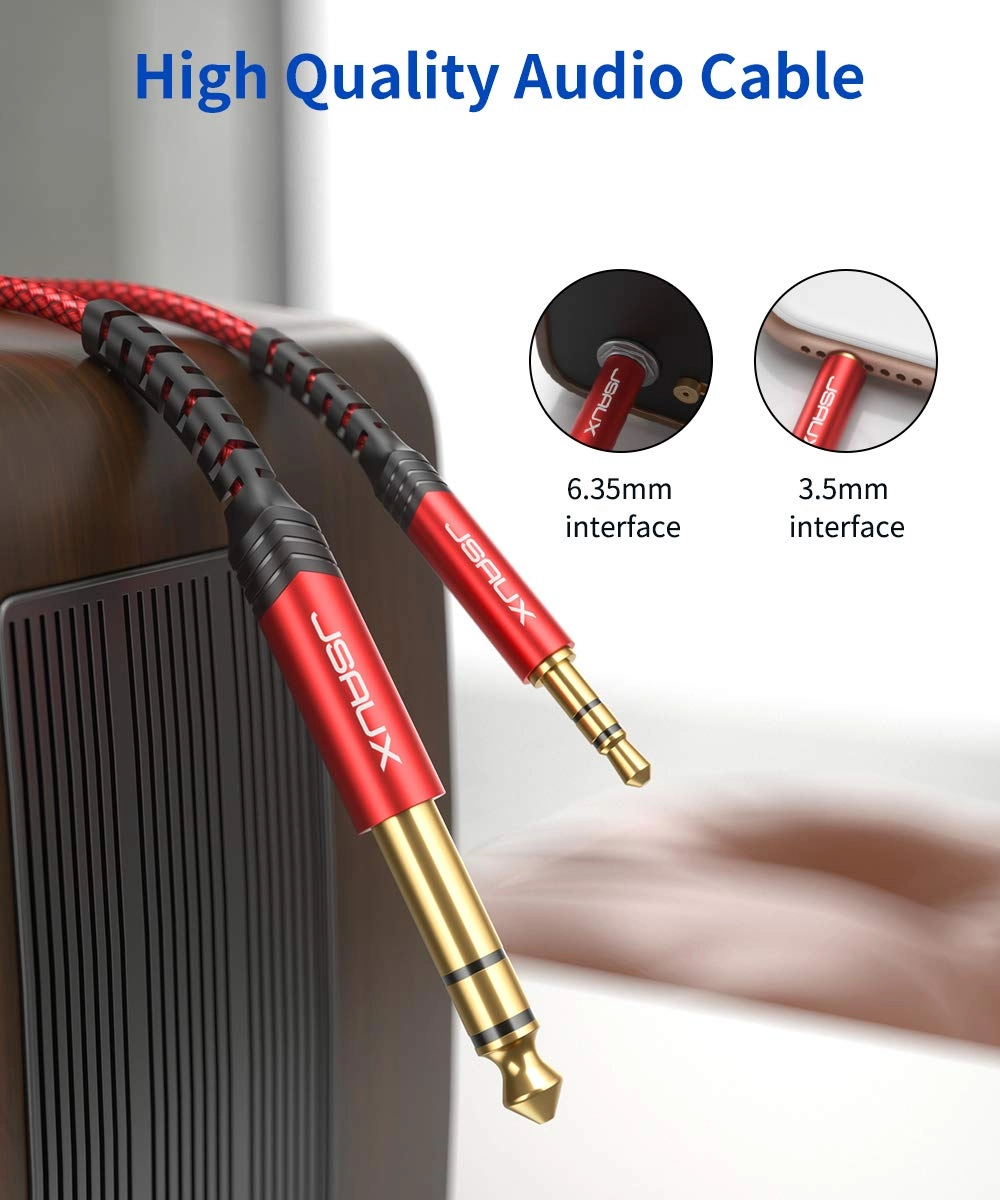 1/4 to 1/8 Cable - 6M 20FT