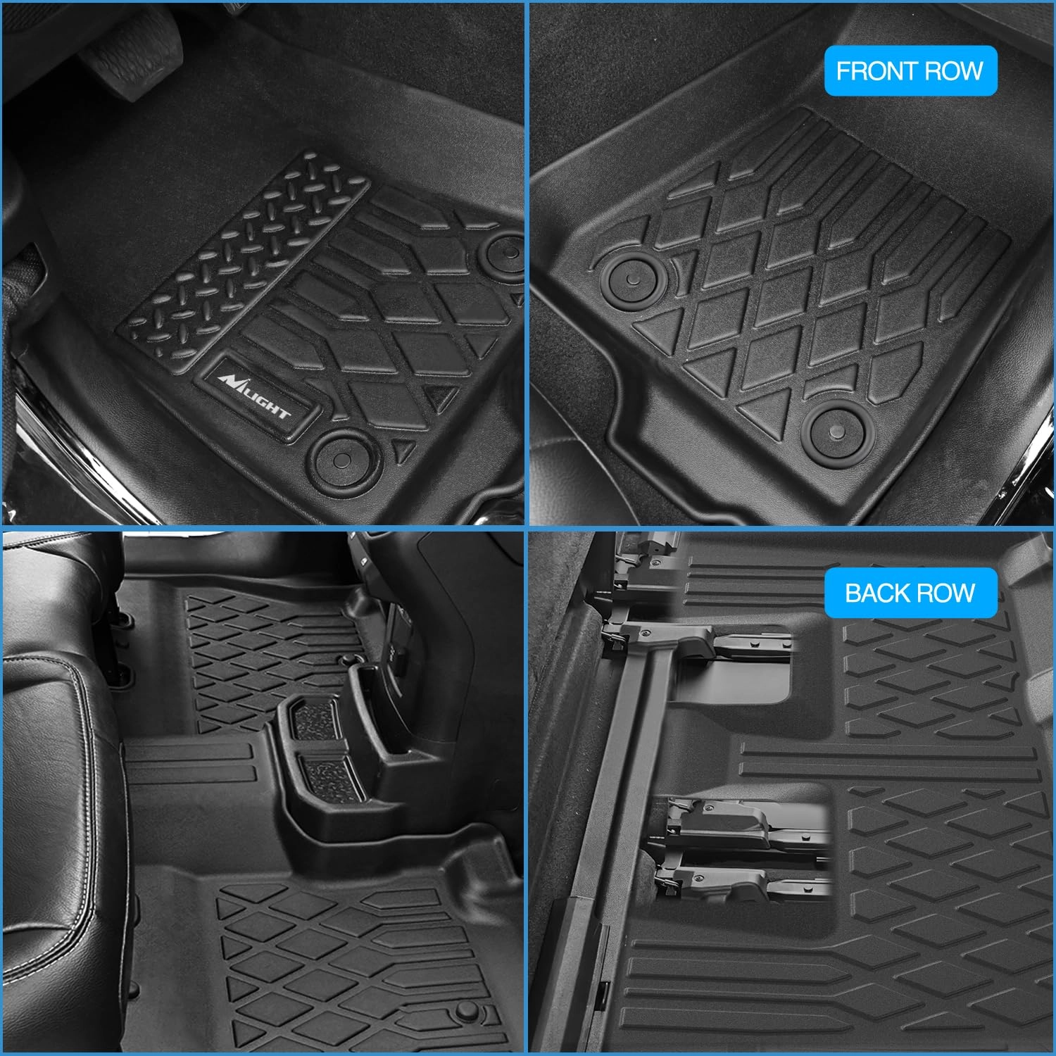 TPE Floor Mats - Dodge Charger AWD Chrysler 300 AWD 2011-2023