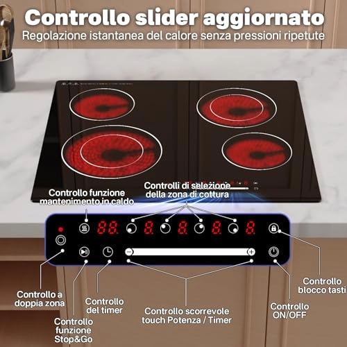 AR-DE-EU46S1-2 Ceramic hob