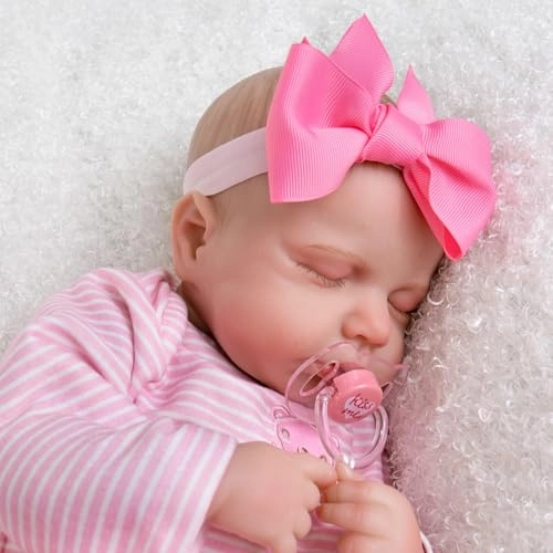 Reborn Baby Doll - 20-Inch Baby Girl Poseable Limbs Kit Ages 3+