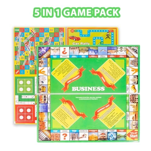 Strategy 5 in 1 Business Game - 5 years and up