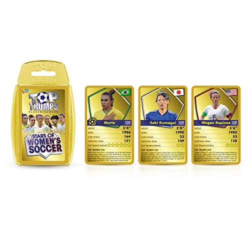 Stars of Womens Soccer - Card Game Educational