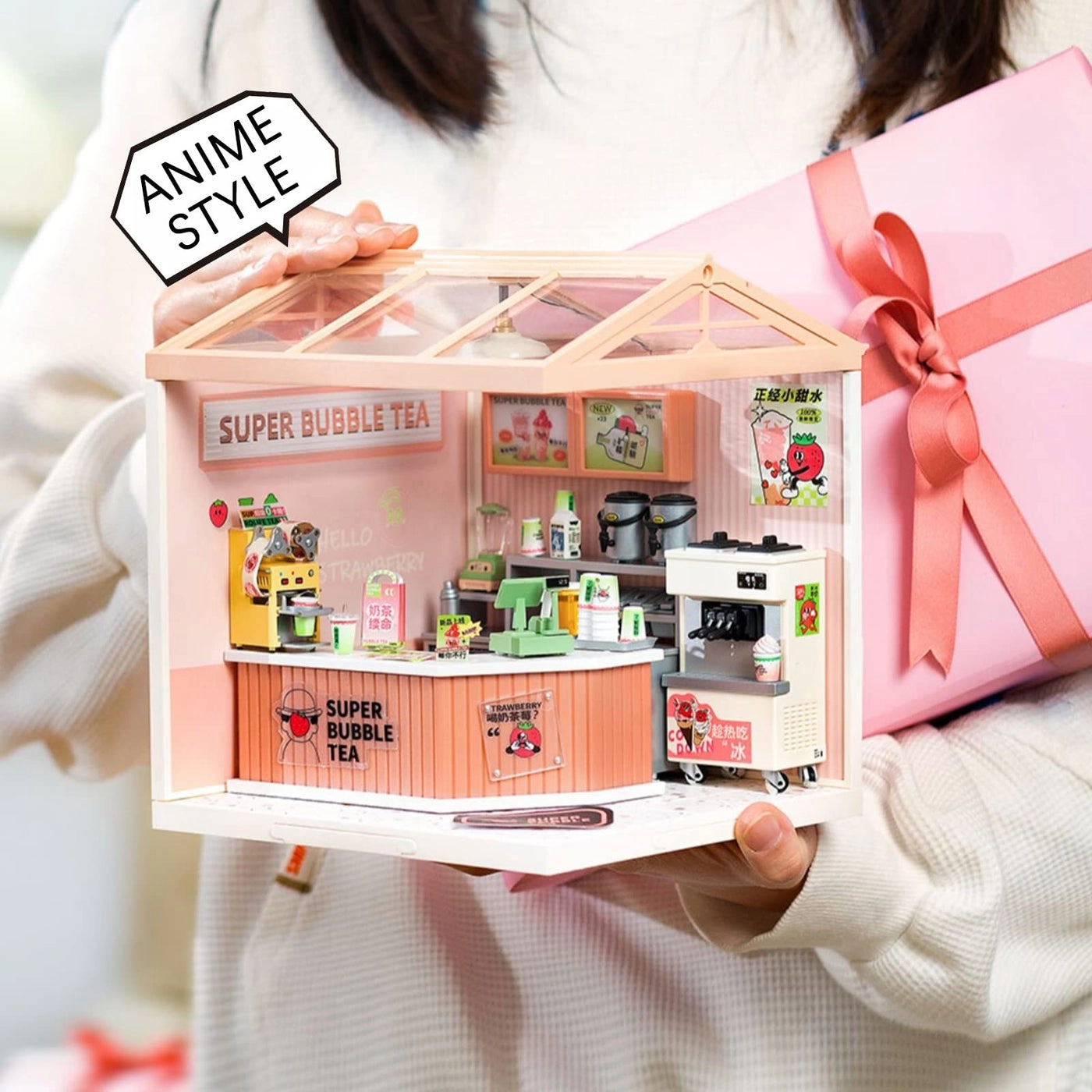 LED Building Blocks - Double Joy Bubble Tea 4 pcs