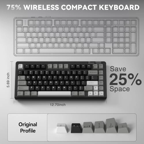 K75 - QWERTY Wireless