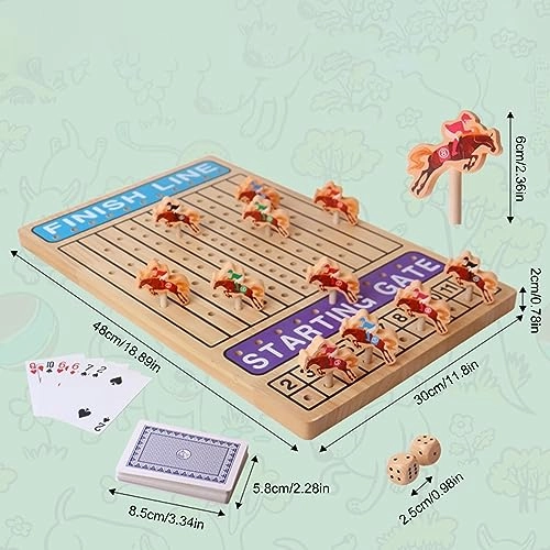 Across The Board - Wooden Dice & Cards