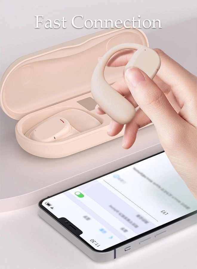 Clip On Bluetooth Earphones Wireless Earbud