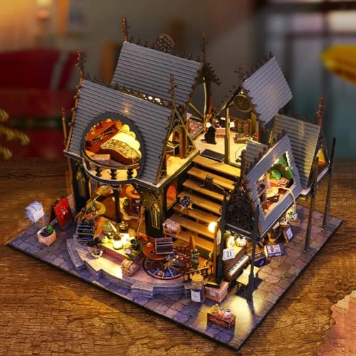 Magic House - 3D Mini Dollhouse Musical Movement