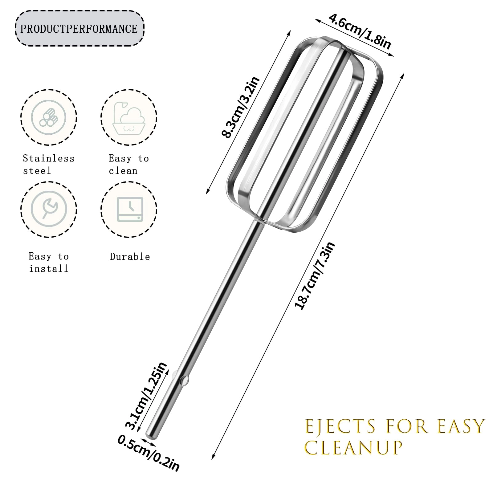 Hand Mixer Beaters