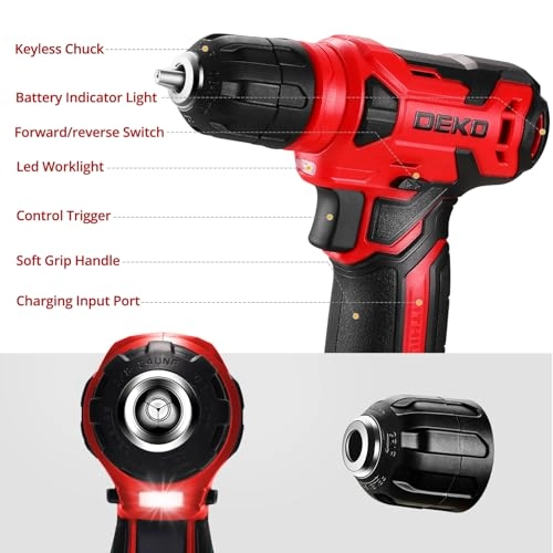 Drill Set - 8V Cordless 126 Piece